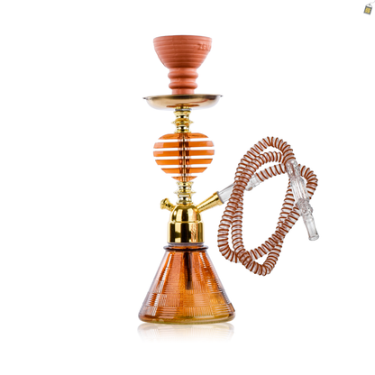 Heatrz Pumpkin Hookah - Brown