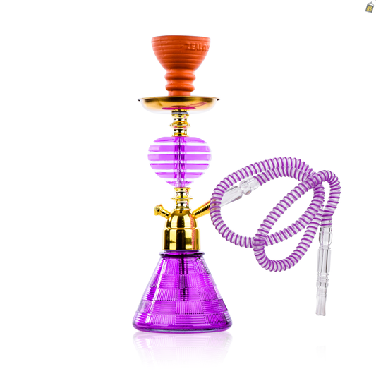 Heatrz Pumpkin Hookah - Purple
