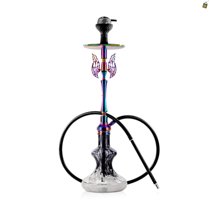 Horus Hookah with Wings - Black