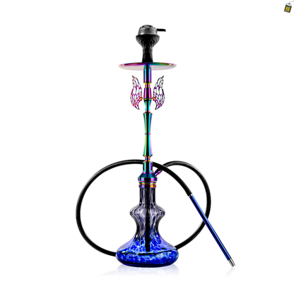 Horus Hookah with Wings - Blue