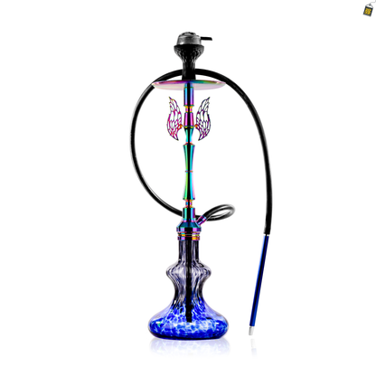 Horus Hookah with Wings - Blue