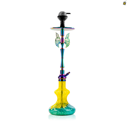 Horus Hookah with Wings - Gold
