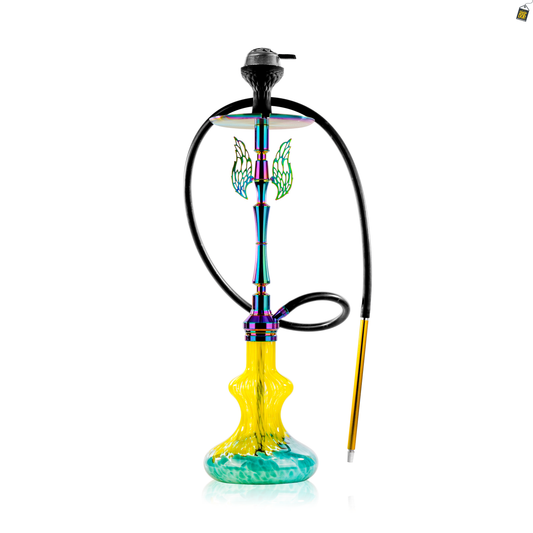 Horus Hookah with Wings - Gold