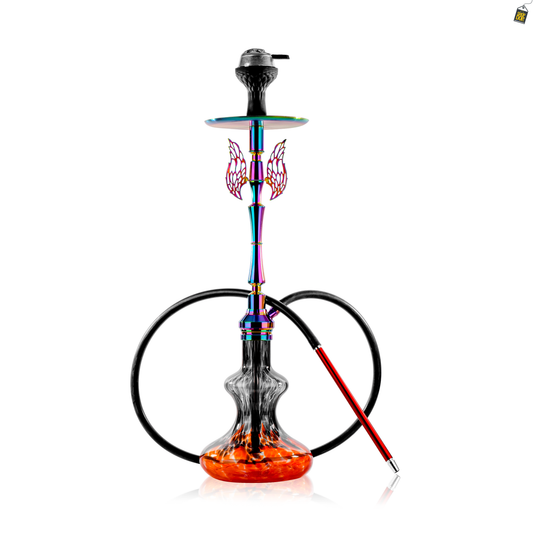 Horus Hookah with Wings - Red