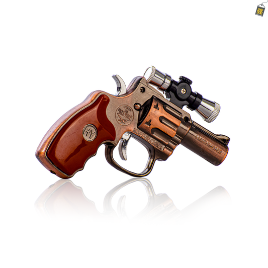 HY Revolver Laser Gun Lighter - Rose Gold