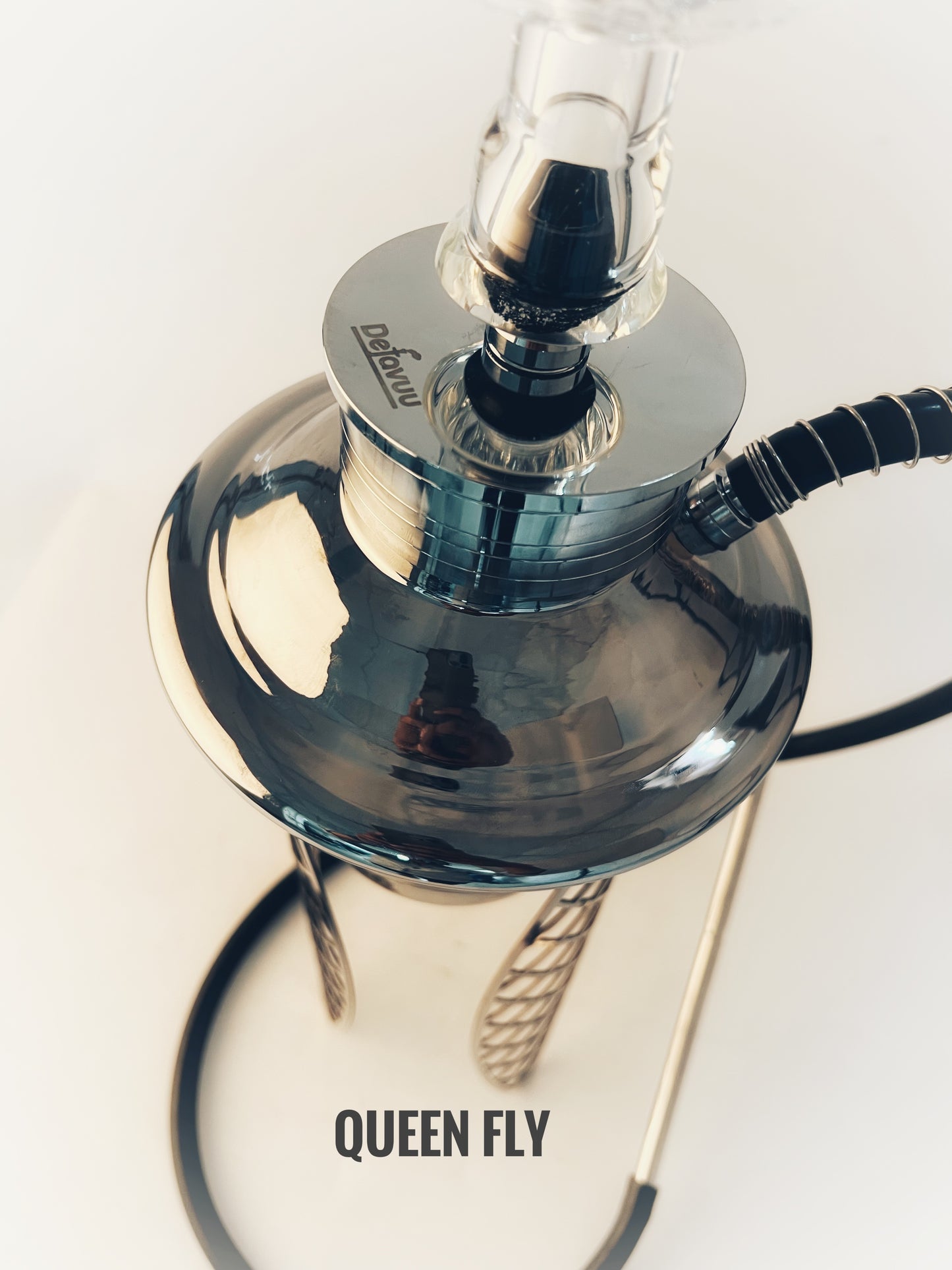 Queen Fly Hookah - Silver