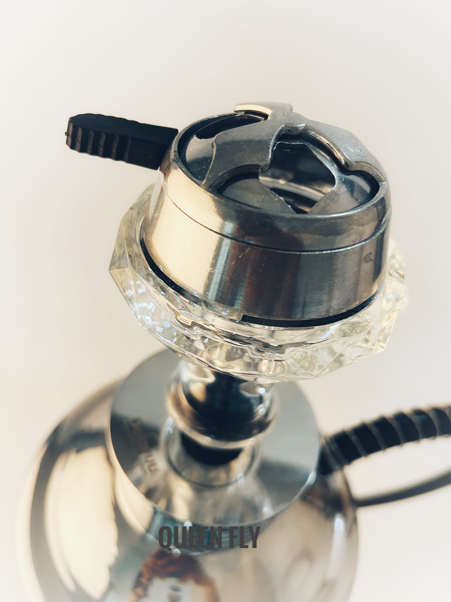 Queen Fly Hookah - Silver