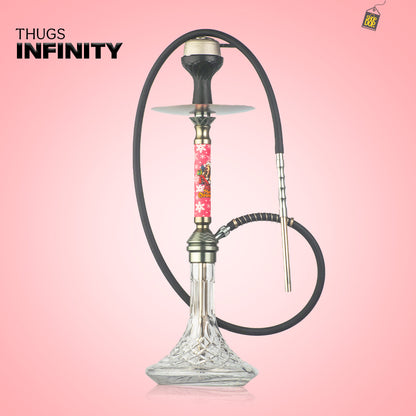 Infinity X Function Hookah - Red