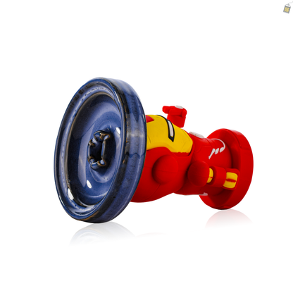 Iron Man Ceramic Hookah Bowl - Blue