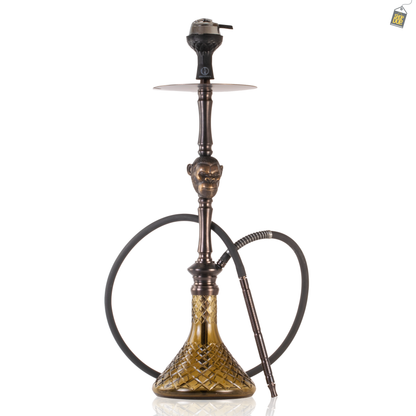 COCOYAYA Jungle Series Kong Hookah - Bronze (Grey Base)