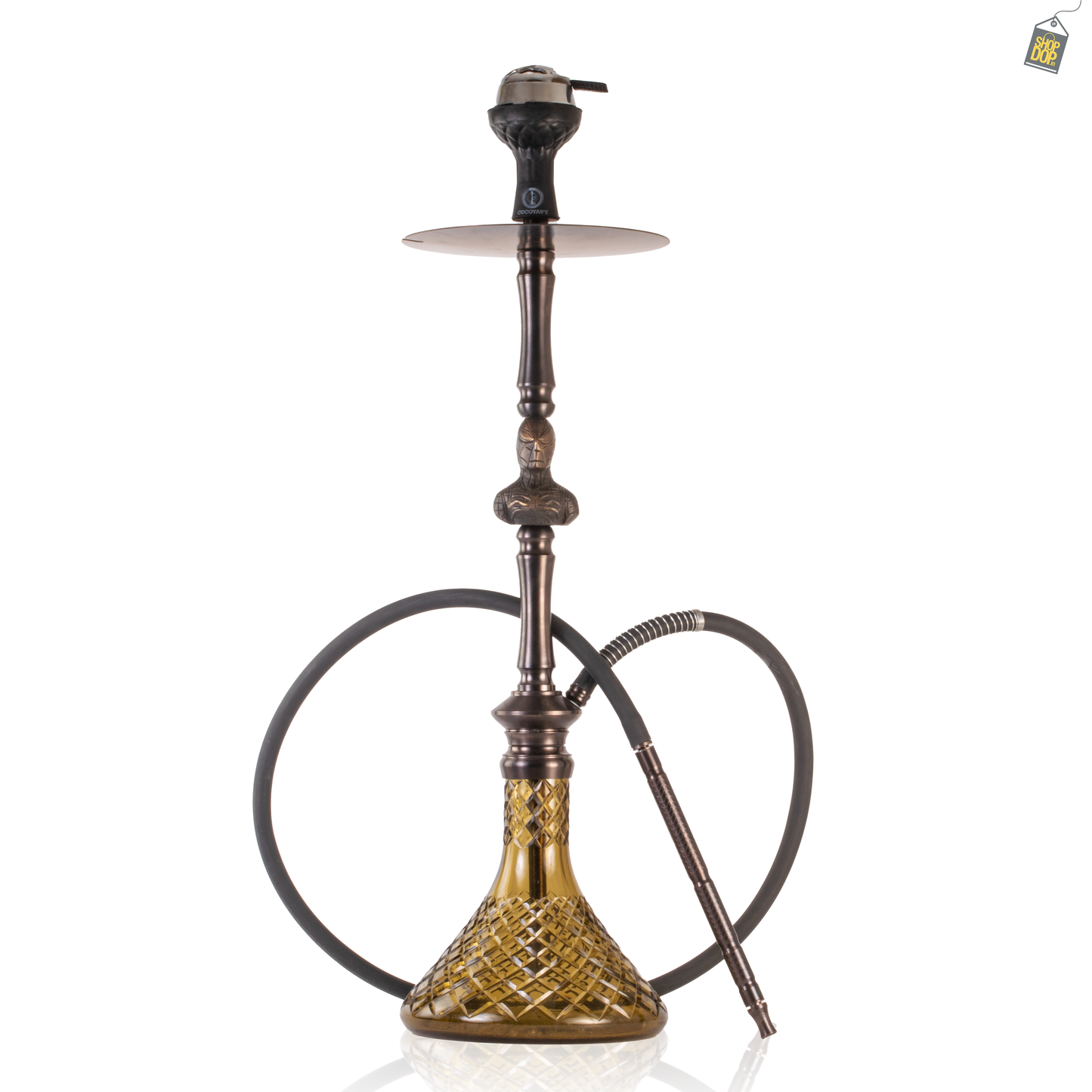 COCOYAYA Jungle Series Spiderman Hookah - Bronze (Grey Base)