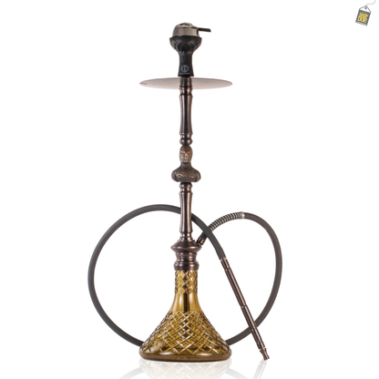 COCOYAYA Jungle Series Spiderman Hookah - Bronze (Grey Base)