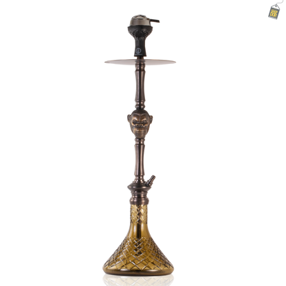 COCOYAYA Jungle Series Kong Hookah - Bronze (Grey Base)
