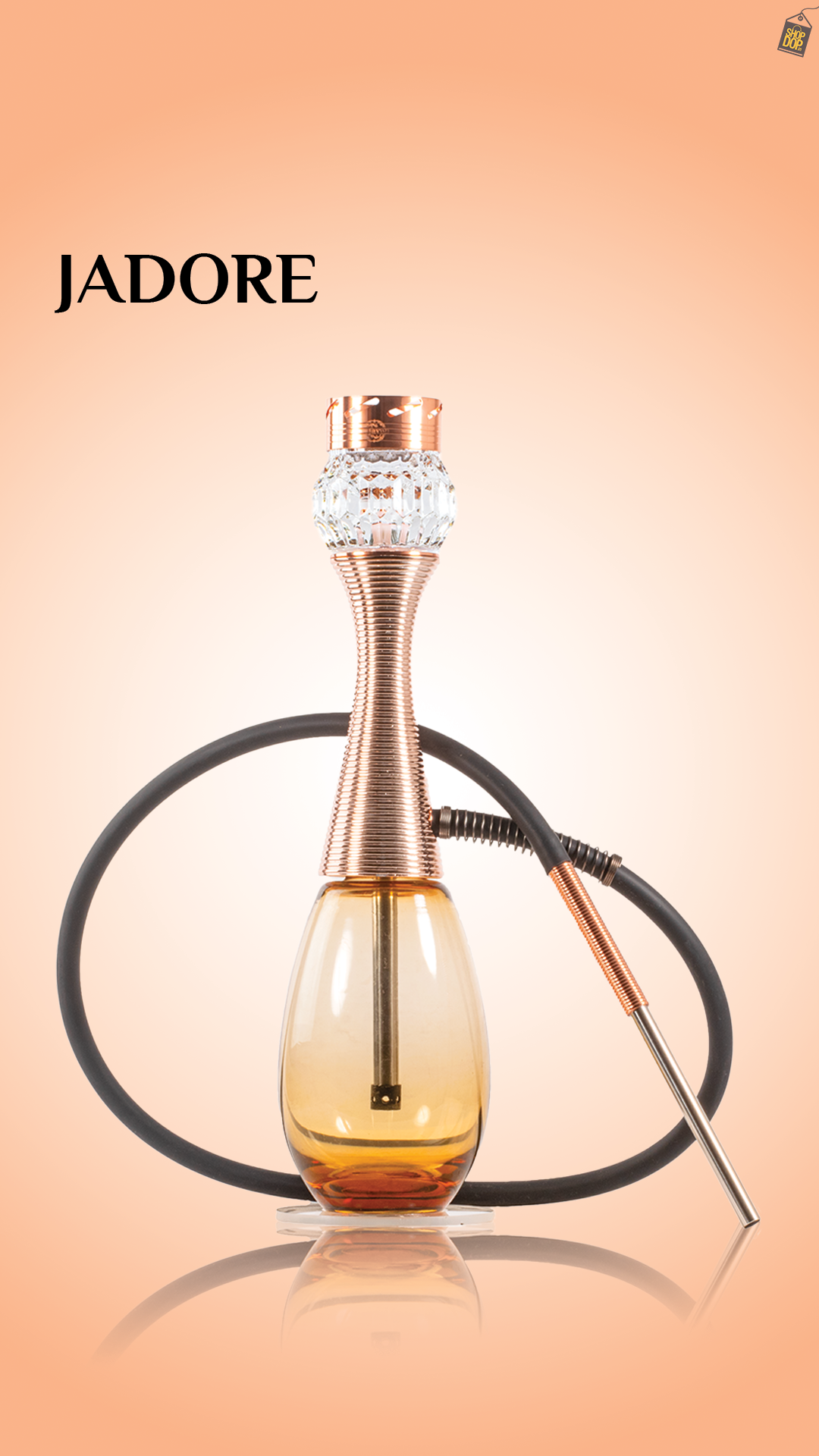 Jadore Hookah - Rose Gold