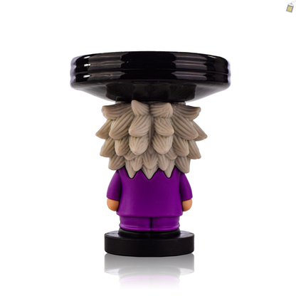 Joker Ceramic Hookah Bowl - Black