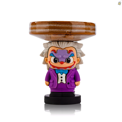 Joker Ceramic Hookah Bowl - Brown