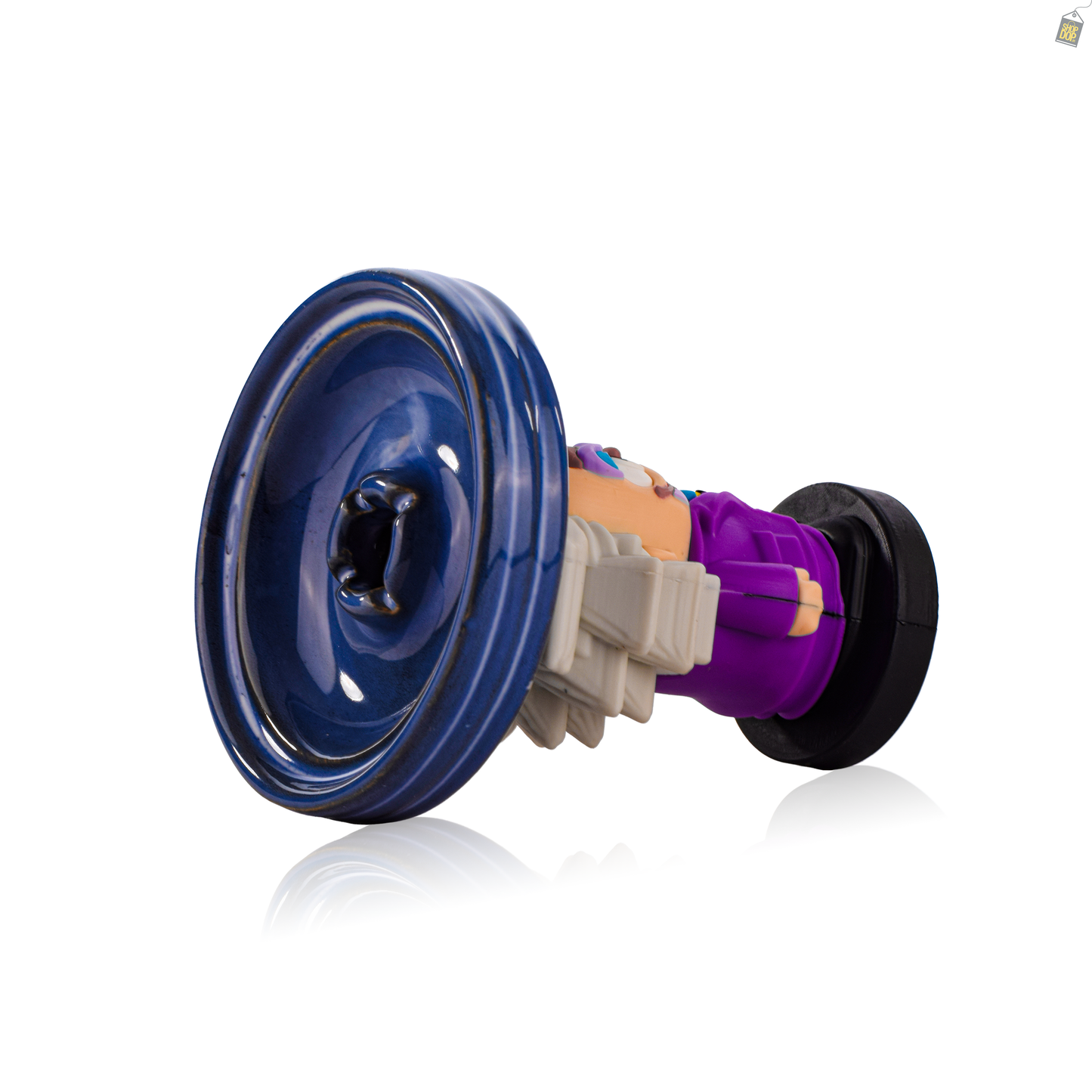 Joker Ceramic Hookah Bowl - Blue