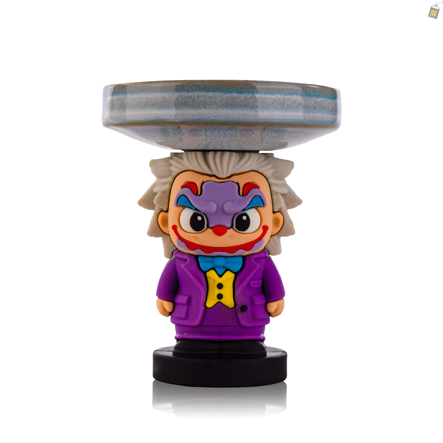 Joker Ceramic Hookah Bowl - Sky Blue