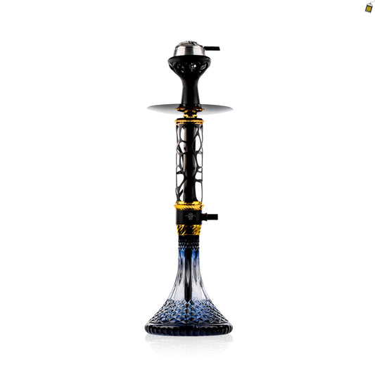 Jungle Roar Hookah with Bag - Gold