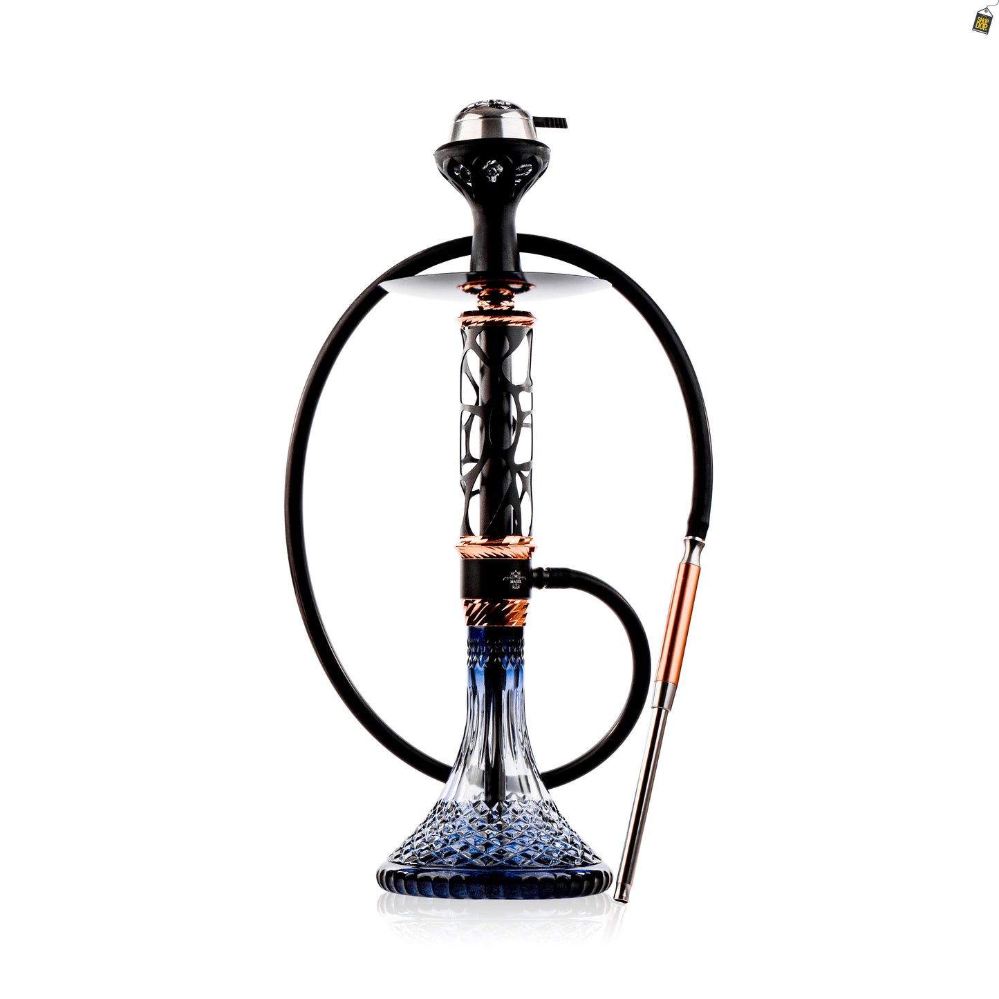 Jungle Roar Hookah with Bag - Rose Gold
