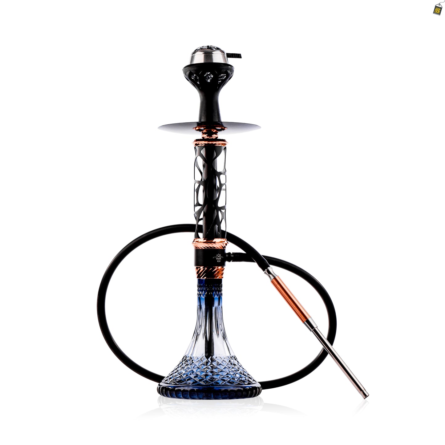 Jungle Roar Hookah with Bag - Rose Gold