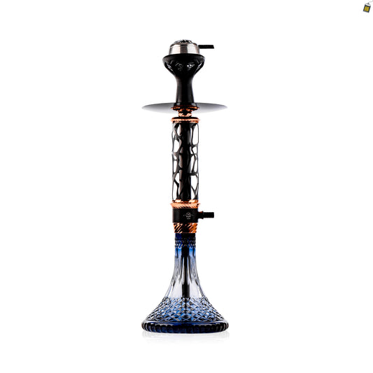 Jungle Roar Hookah with Bag - Rose Gold