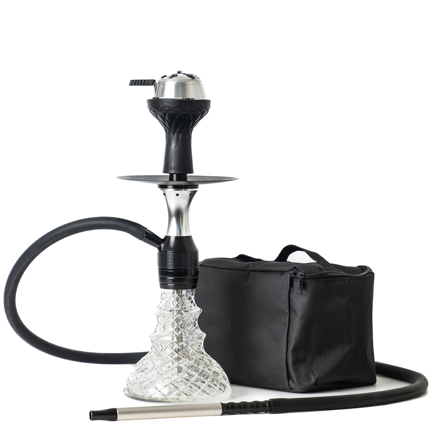 Juyal 2.O Hookah with Bag - Silver