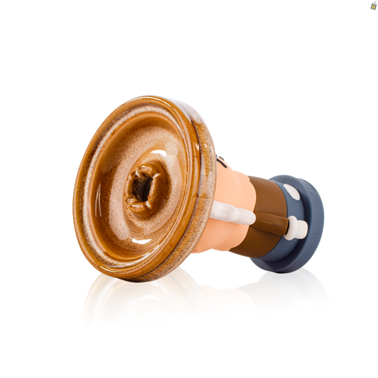 Kaws Ceramic Hookah Bowl - Brown