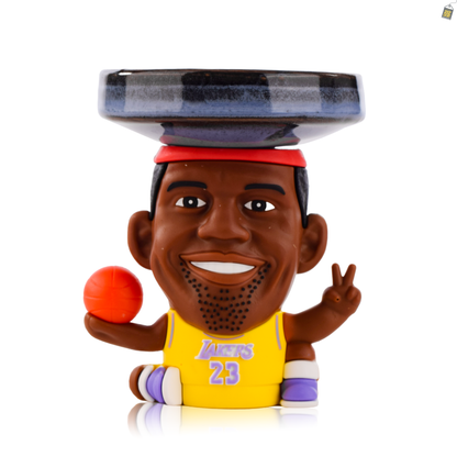 Lebron James Ceramic Hookah Bowl - Blue
