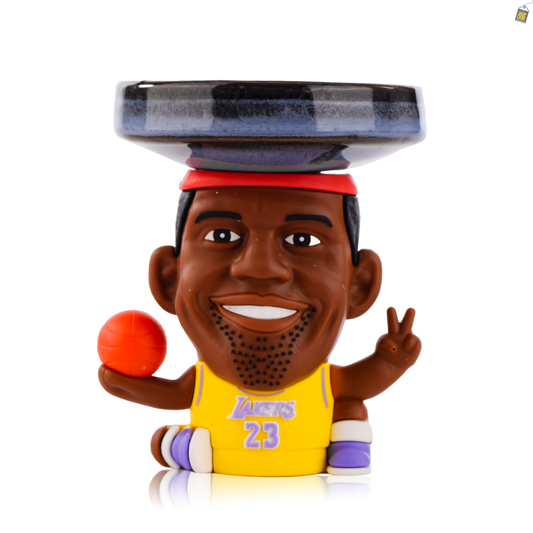 Lebron James Ceramic Hookah Bowl - Blue