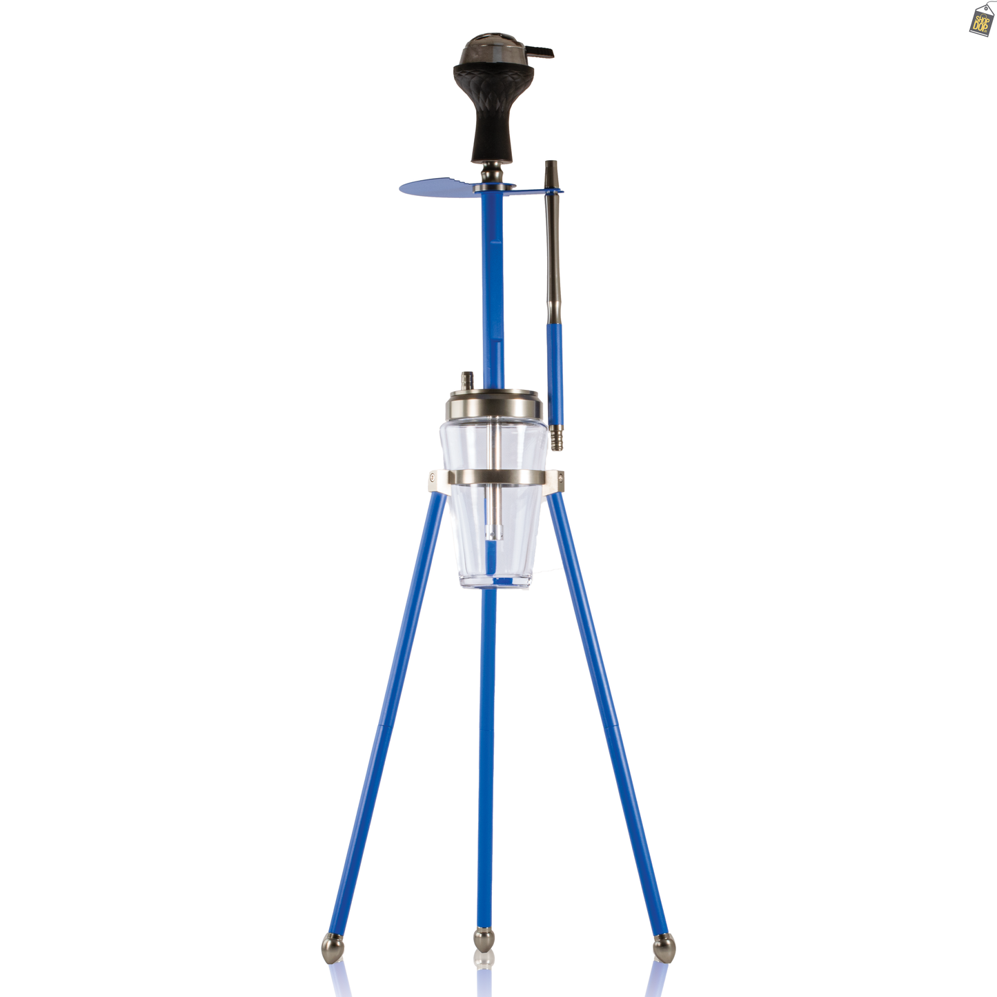 Lotus Hookah with Bag - Blue