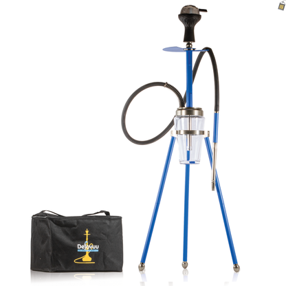 Lotus Hookah with Bag - Blue