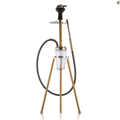 Lotus Hookah with Bag - Coffee