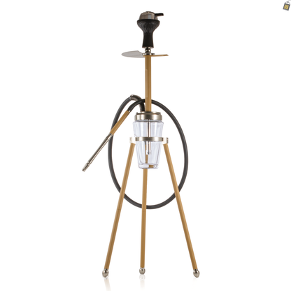 Lotus Hookah with Bag - Coffee