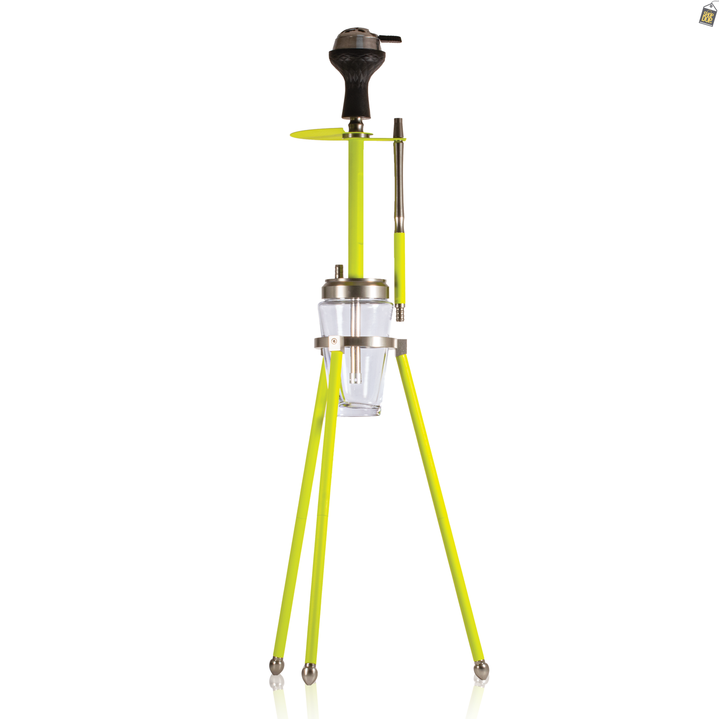 Lotus Hookah with Bag - Green