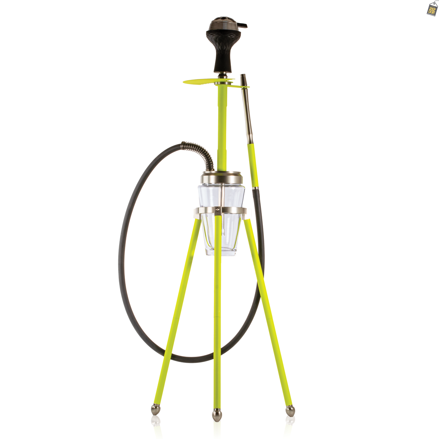 Lotus Hookah with Bag - Green