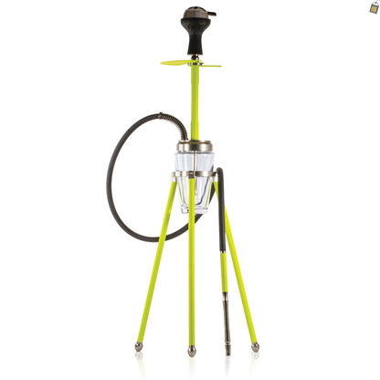 Lotus Hookah with Bag - Green