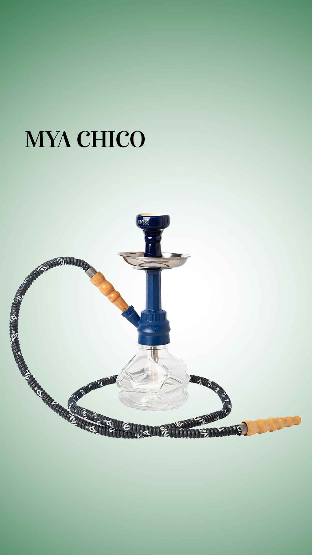 MYA Chico Hookah - Dark Blue