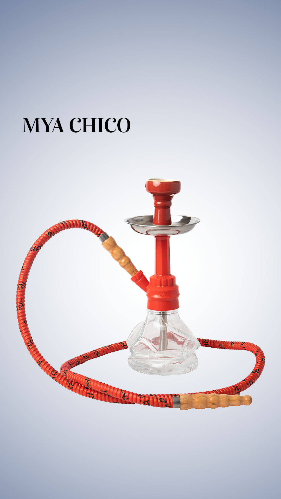MYA Chico Hookah - Red