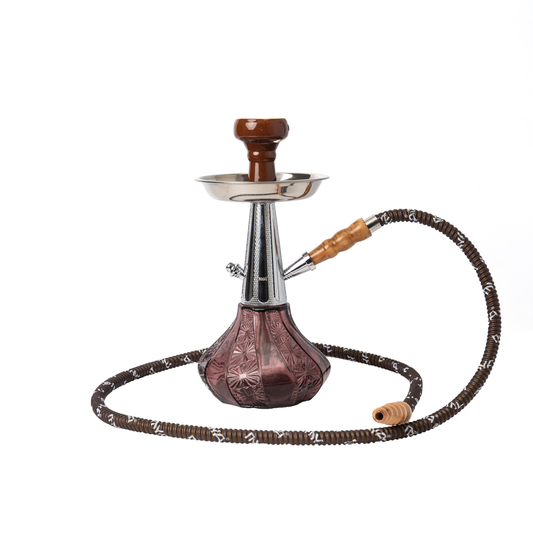 MYA Fedora Hookah - Light Purple