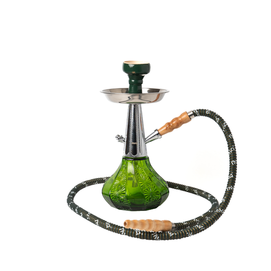 MYA Fedora Hookah - Olive Green