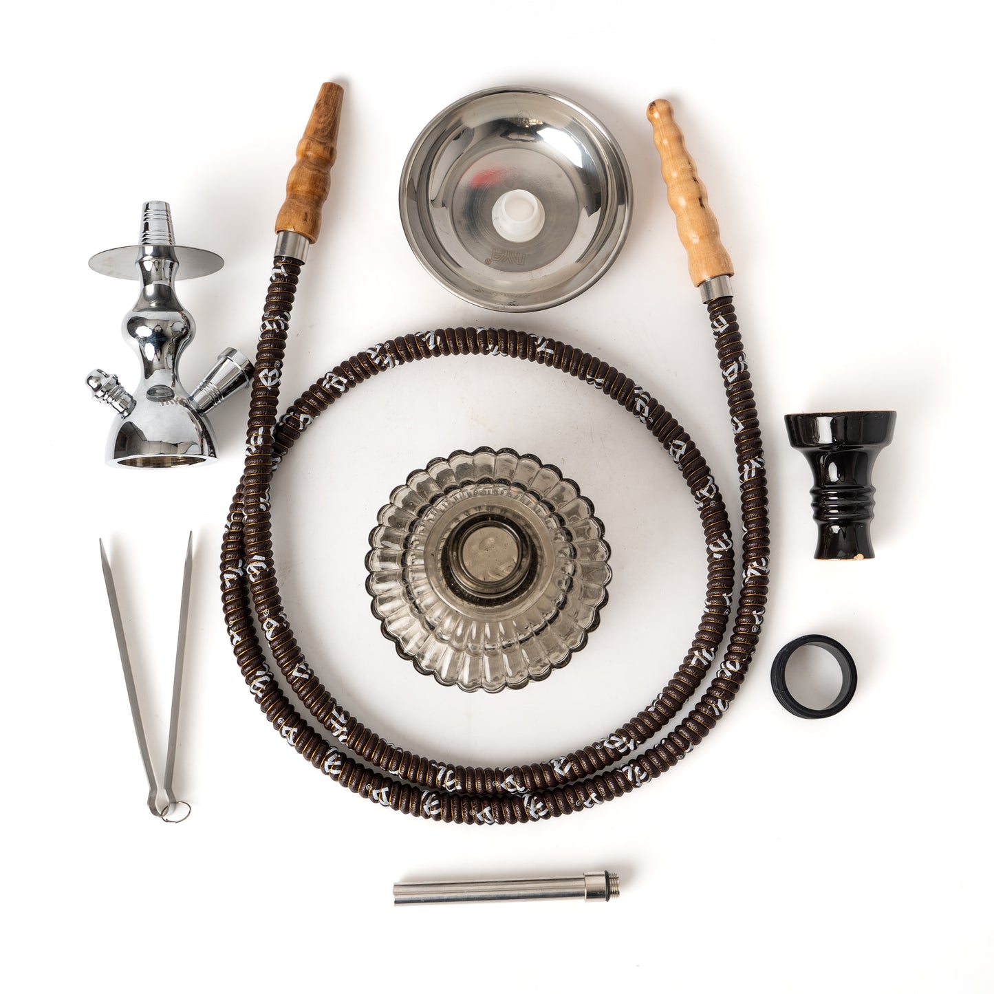 एमवाईए हेवी क्यूटी हुक्का - काला