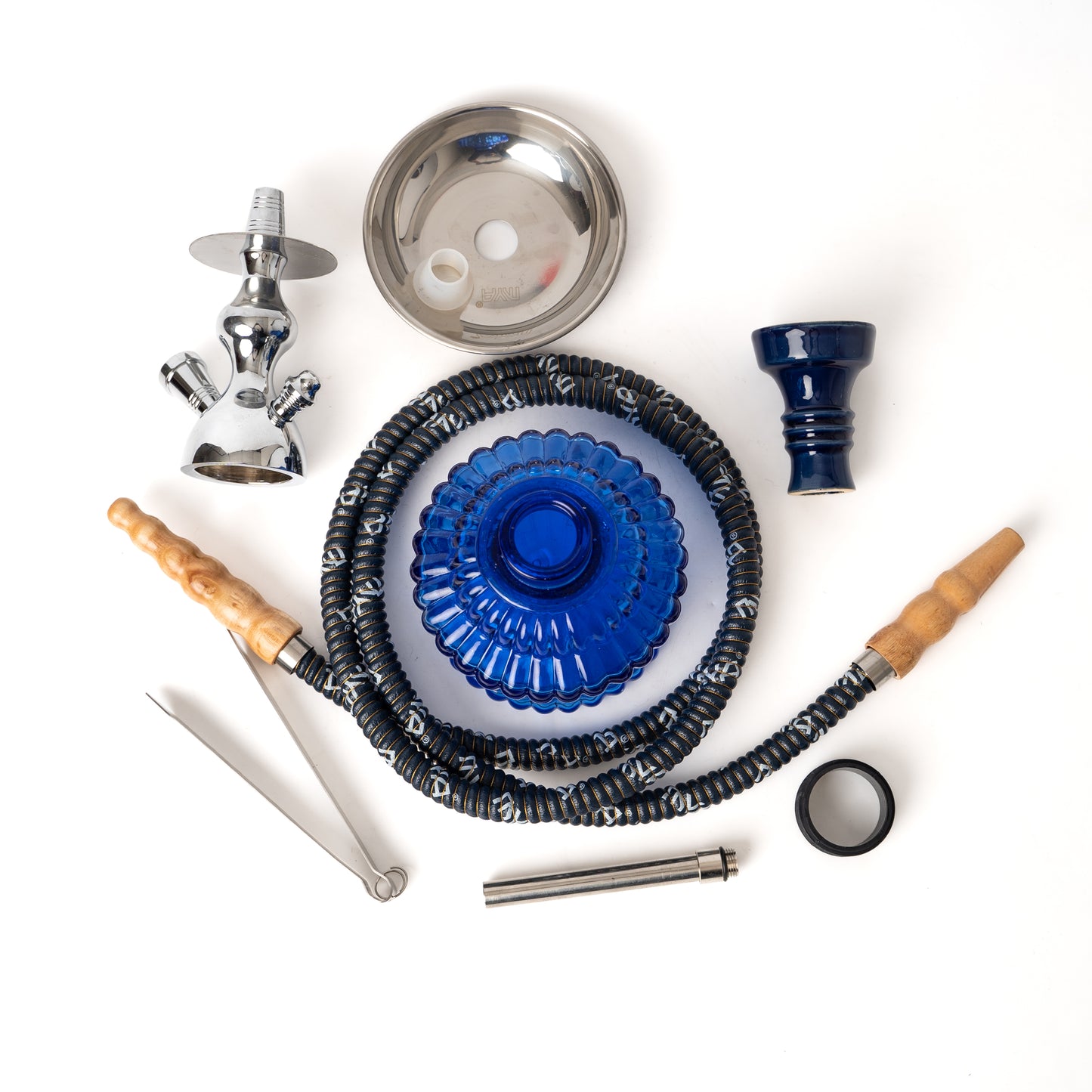 MYA Heavy QT Hookah - Dark Blue