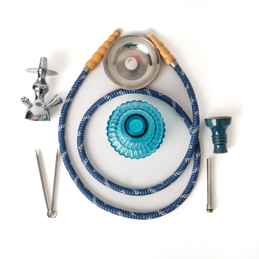 MYA हैवी क्यूटी हुक्का - आसमानी नीला