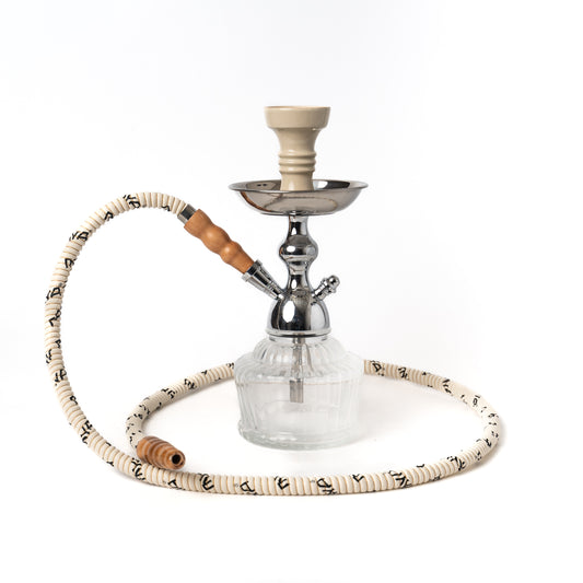 MYA Heavy QT Hookah - White