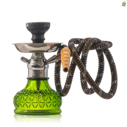 MYA Minion Hookah - Green Base (Brown Pipe)