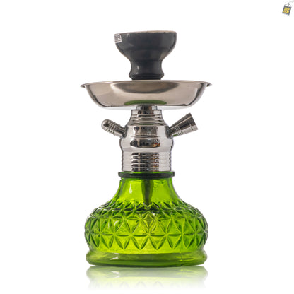 MYA Minion Hookah - Green Base (Brown Pipe)