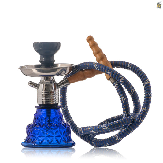 MYA Minionette Hookah - Dark Blue (Blue Pipe)