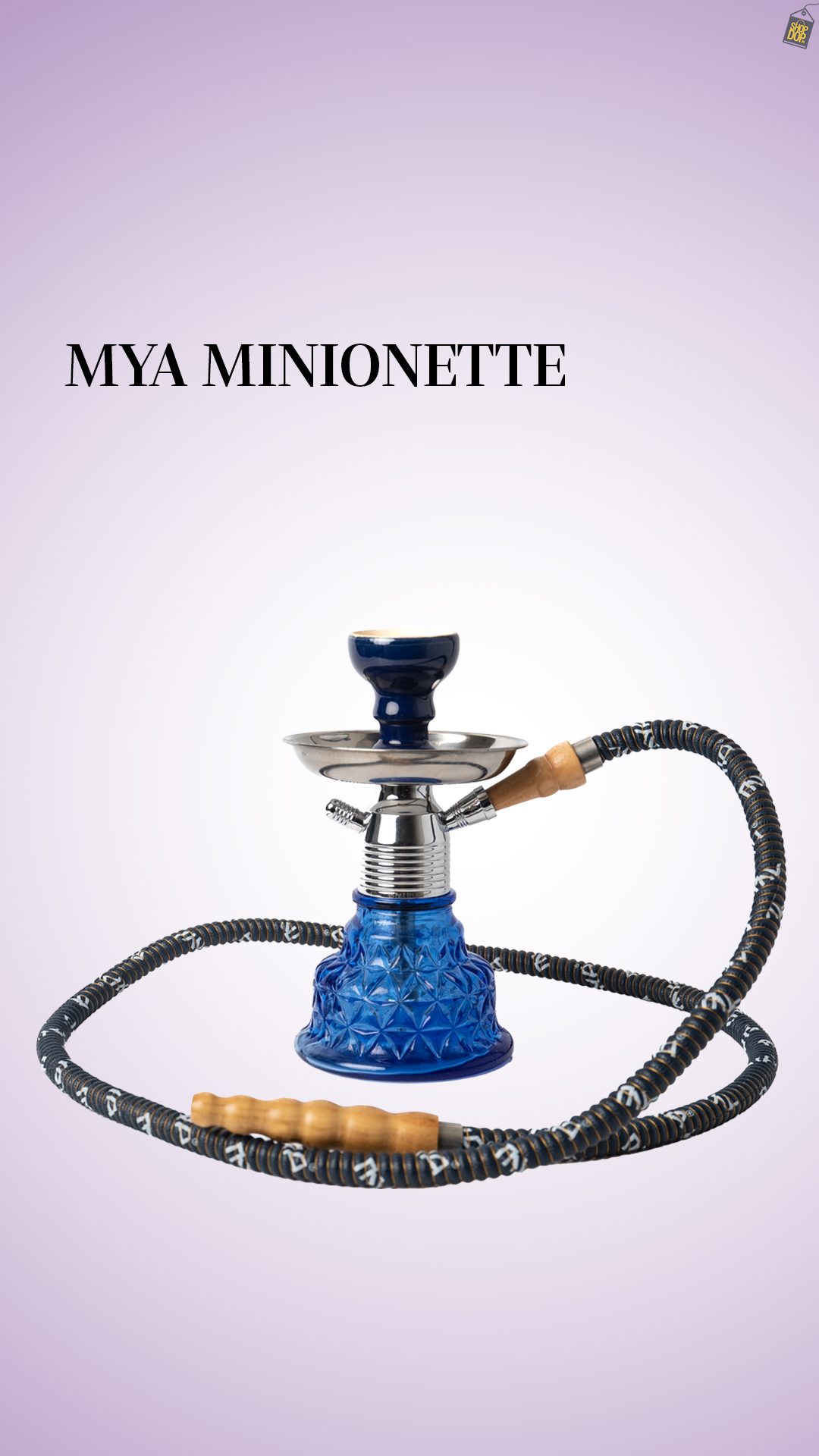 MYA Minionette Hookah - Dark Blue