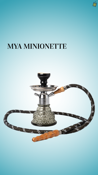 एमवाईए मिनिओनेट हुक्का - ग्रे
